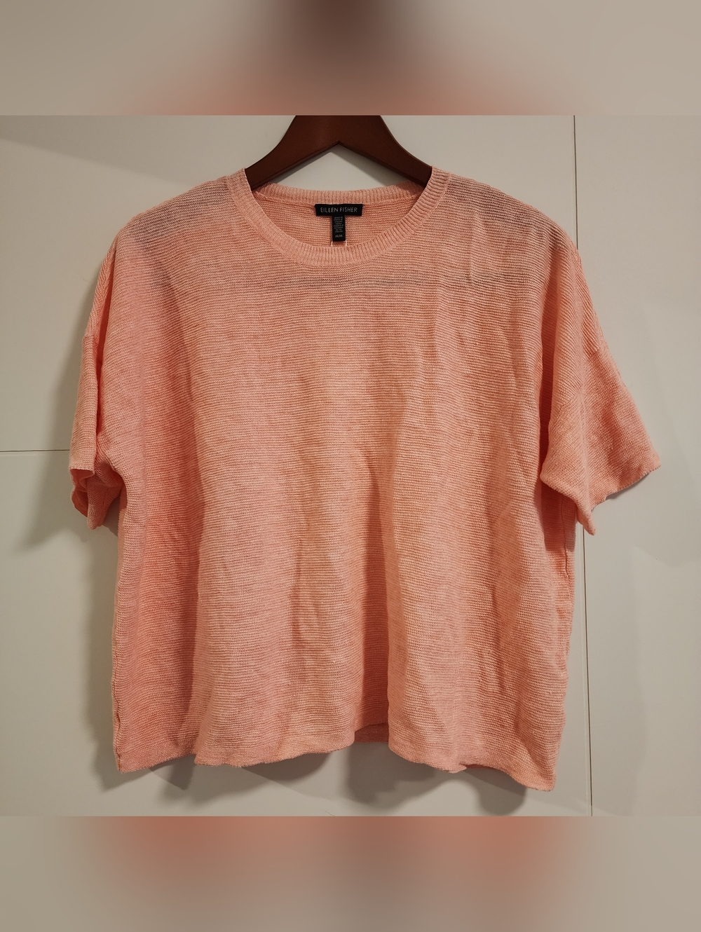 Eileen Fisher 100% Organic Linen Top